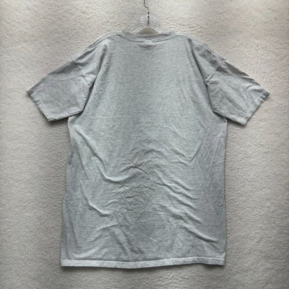 Vintage Disney Mickey Mouse T-Shirt XL Grey Graphic Short Sleeve Long Hem - Picture 2 of 9